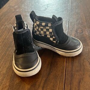 Vans toddlers slip on hi top